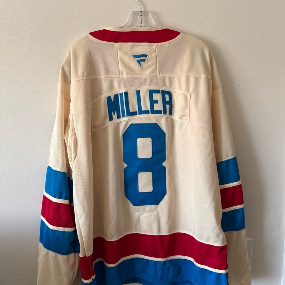 Men’s Fanatics JT Miller #8 NY Rangers 2026 Winter Classic Jersey Sz 54 - RARE - Picture 7 of 7